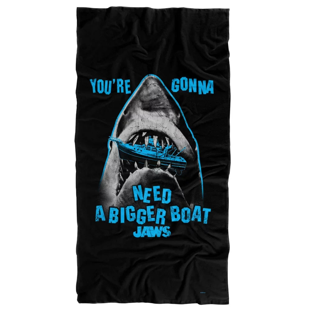 Jaws, 30"x60" Craft in Mouth Beach Towel