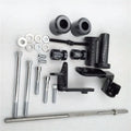 HTT-MOTOR Carbon Swingarm Spools Frame Slider for 99-07 Suzuki Hayabusa GSX 1300R GSXR1300