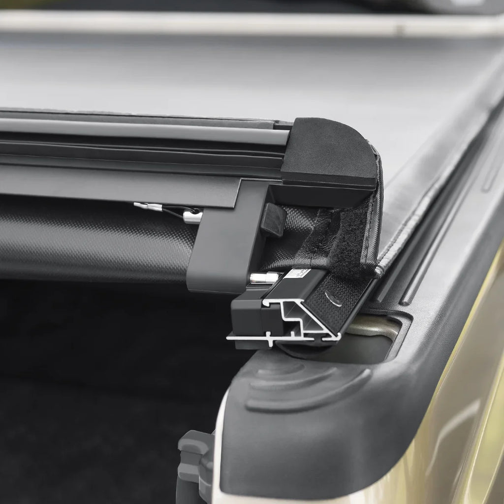 Auto Drive Soft Roll up Truck Bed Tonneau Coating Fits 02-18 Dodge Ram 1500 6.5Ft Bed