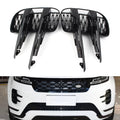 ZS Gloss Black Car Front Bumper Left Grille 1Pcs For Land Rover Range Rover Evoque 2019 2020 2021 2022 LR114729