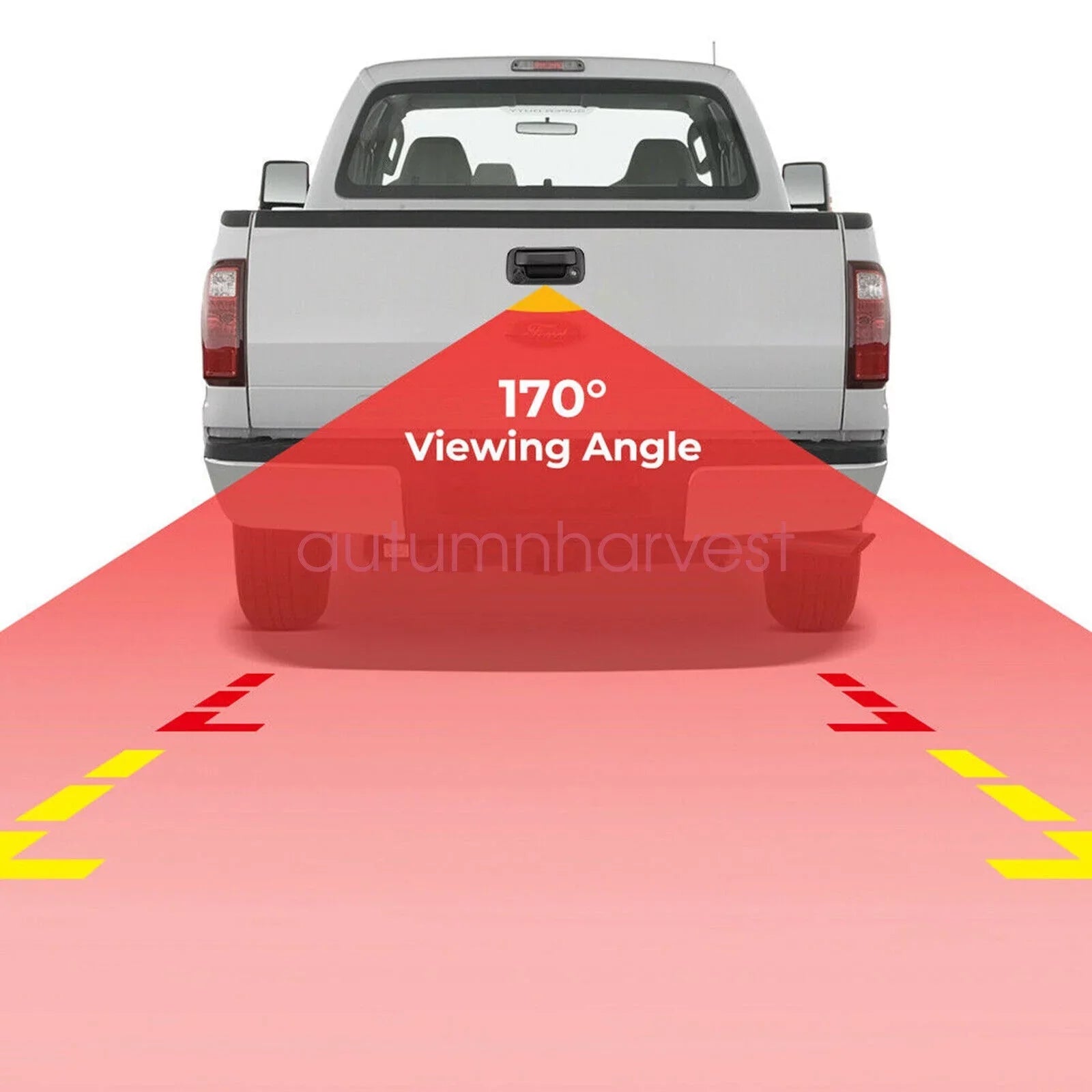 Tailgate Handle with Rear View Camera Backup Camera for Ford F150/F250/F350/F450