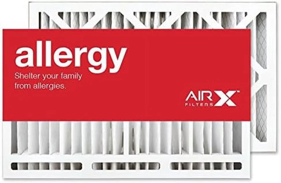 16X25x5 MERV 11 HVAC AC Furnace Air Filter Replacement For Goodman Amana -1056 AMP--1056, Allergy 2-Pack, Made In The