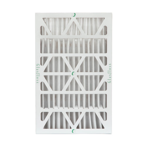 12x24x4 MERV 13 Pleated AC Furnace Air Filters by Glasfloss Industries. 4 Pack