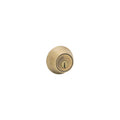 Kwikset 665 5 CP SMT RCAL RCS K6 Security Double-Cylinder Deadbolt, Antique Brass - Quantity 1