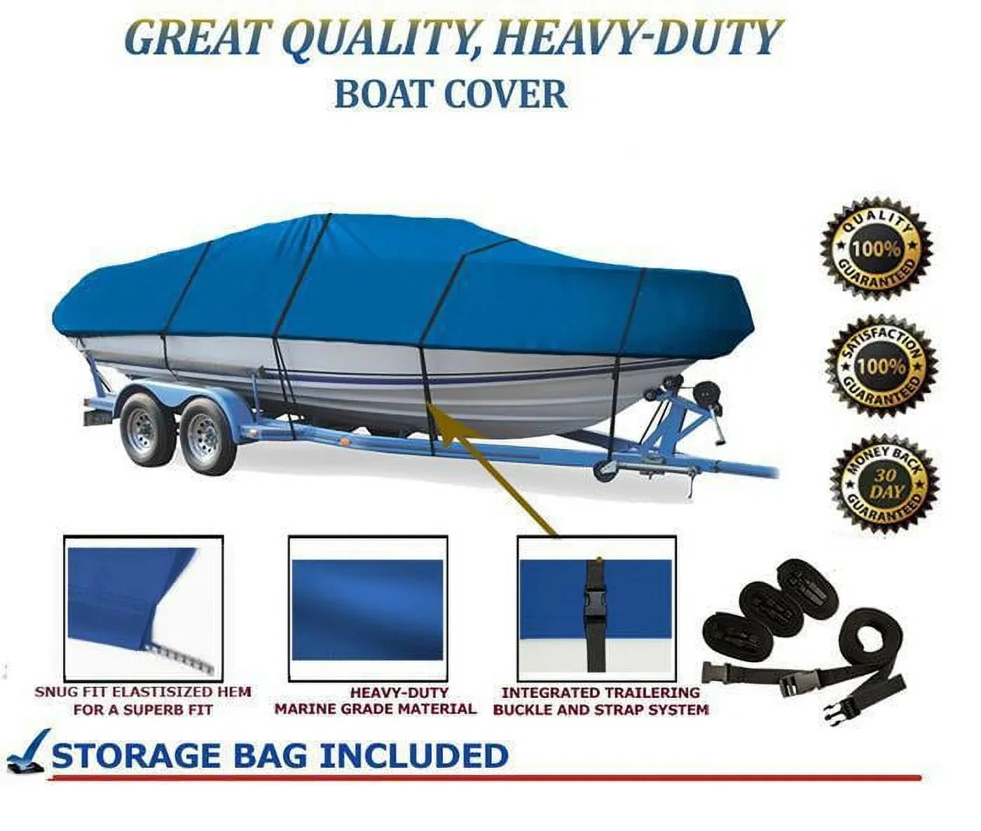 BLUE, Outstanding Standard Vessel Shield Suitable for COBIA C16 TBR I/O ALL YEARS