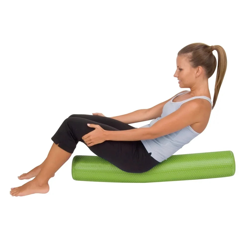 Ecowise 83321 Hexangular Texture Foam Roller- Kiwi