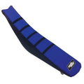 Motoseat Ribbed Traction Seat Protection Black/Blue/Black for Yamaha YZ450F 2018