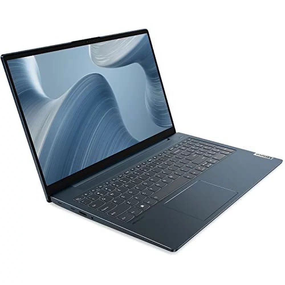 2022 Lenovo IdeaPad 5i Laptop 15.6'' FHD IPS Touchscreen 12th Intel i7-1255U 10-Core Iris Xe Graphics 12GB DDR4 512GB SSD WiFi 6 Windows 11 Home w/ RATZK 32GB USB, Stone Blue (82SF0009US)