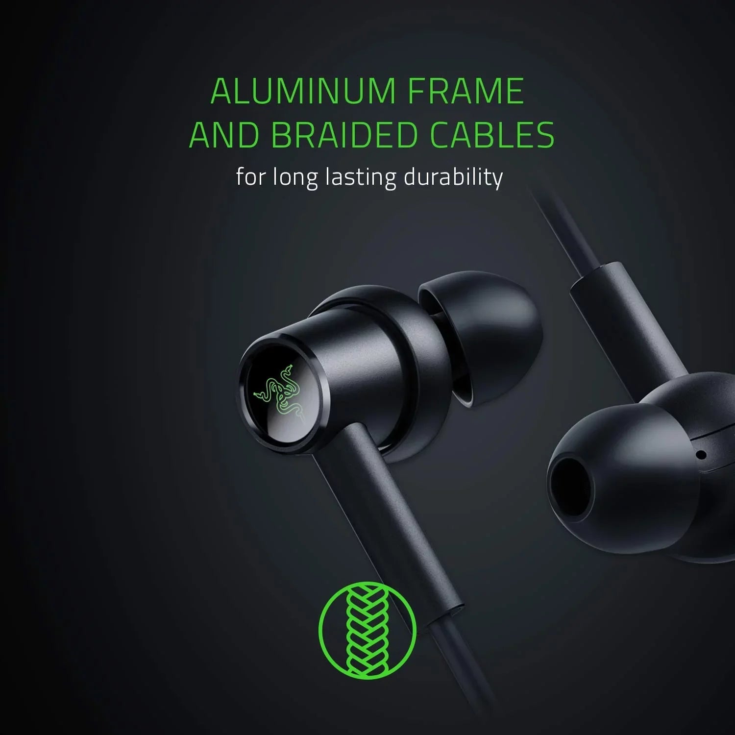 Razer Hammerhead Duo Dual Driver In-Ears Gaming Headphones Black