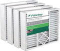 Filterbuy 16x20x5 MERV 8 Pleated HVAC AC Furnace Air Filters for Honeywell FC100A1003 (4-Pack)