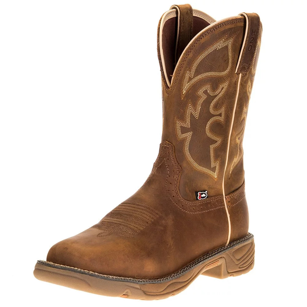 Justin Men's Stampede Rush Rustic Tan Boot WK4330