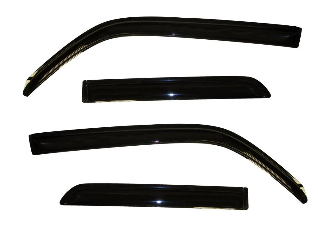 Auto Ventshade (AVS) by RealTruck Ventvisor Deflector 4 Pc.; Smoke Fitting With 2016 Toyota 4Runner