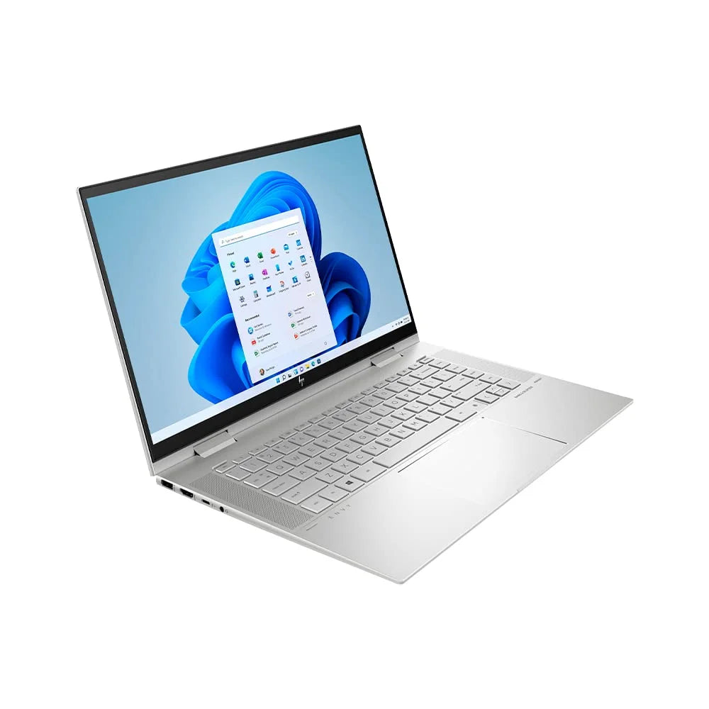 HP 2021 Envy 2-in-1 15.6" FHD Touchscreen Laptop Computer, 11th Gen Intel Core i7-1195G7, 32GB RAM, 1TB PCIe SSD, Backlit Keyboard, Intel Iris Xe Graphics, HD Webcam, Win 11, Silver, 32GB USB Card