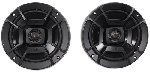 1998-2013 Harley Davidson Touring 6.5" 300w Polk Audio Speakers w/Adapter Plates