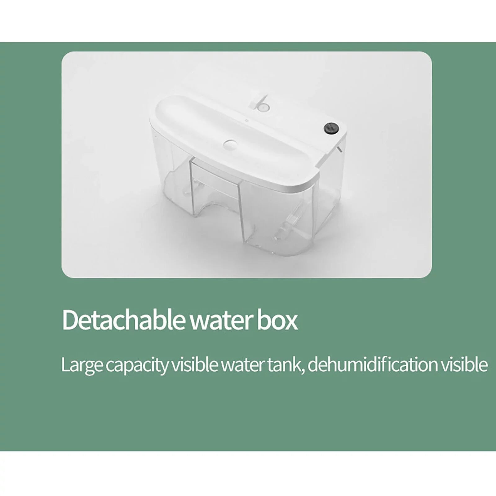 ZhdnBhnos Portable MIni Compact Dehumidifier Moisture Dryer w/ Drain Hose 2.5L Water Tank for Bedroom Caravan RV Garage
