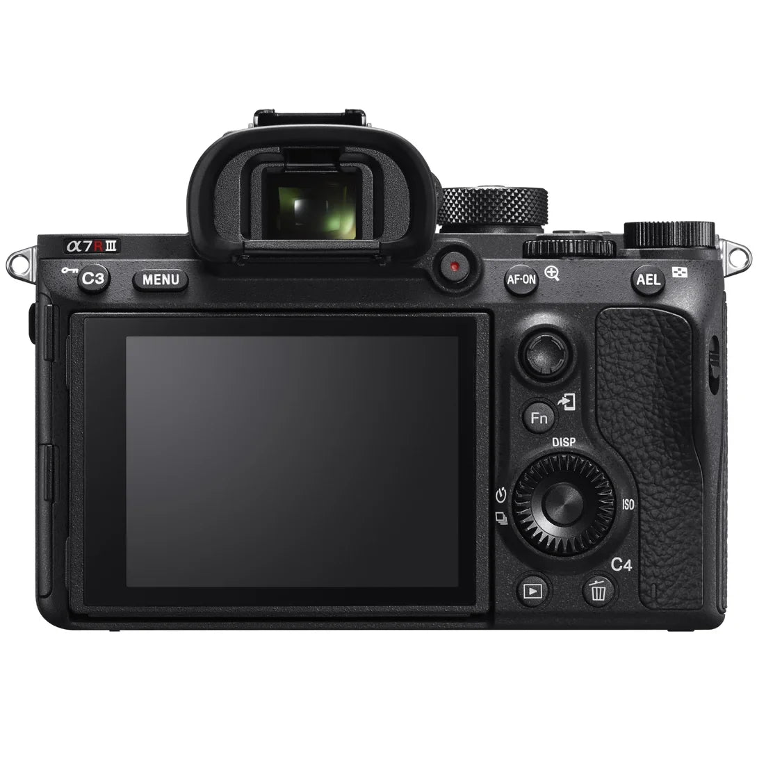 Sony a7R III Full Frame Mirrorless Camera Body ILCE-7RM3A/B Bundle with Tamron 28-75mm F2.8 Di III VXD G2 Lens A063 + Deco Gear Bag + Extra Battery & Dual Charger+ 64GB Card+ Tripod & Kit Accessories