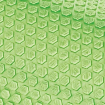 Ecowise 83321 Hexangular Texture Foam Roller- Kiwi