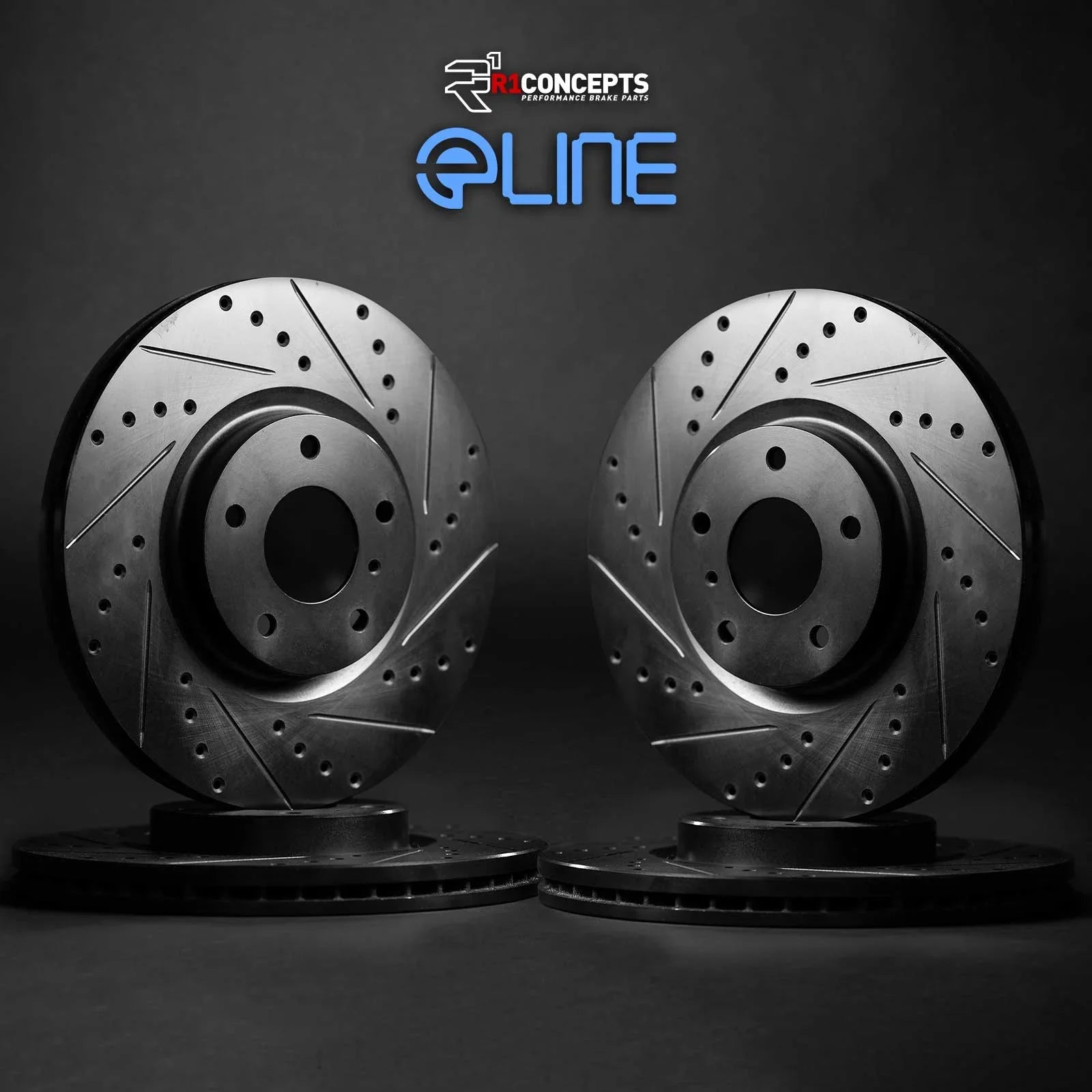 R1 Concepts Whpn2 42005 R1 Concepts Brake Rotor D/S Black Fits select: 2014-2022 JEEP CHEROKEE, 2015-2017 CHRYSLER 200