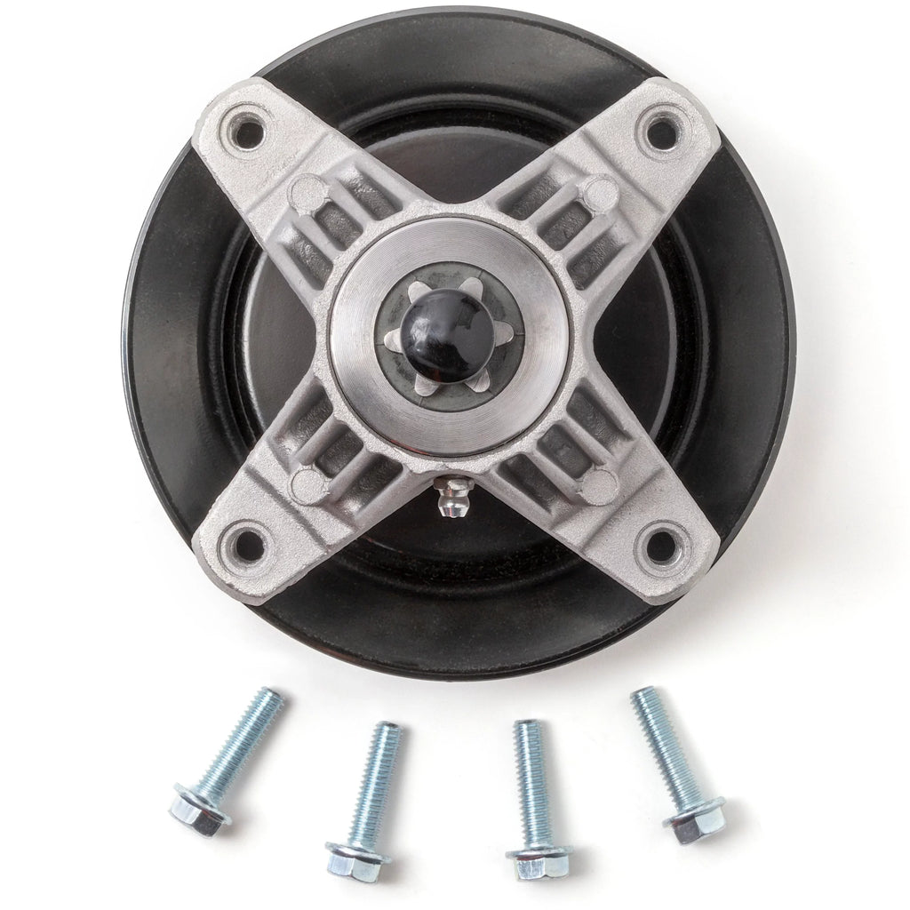 Terre Products, Lawn Mower Spindle Assembly, Fits 30 inch and 42 inch Mini Riders, Fitting with Cub Cadet, MTD, Troy-Bilt, Replaces 618-04822, 618-04822A, 618-04889, 918-04822, 918-04822A, 918-0482