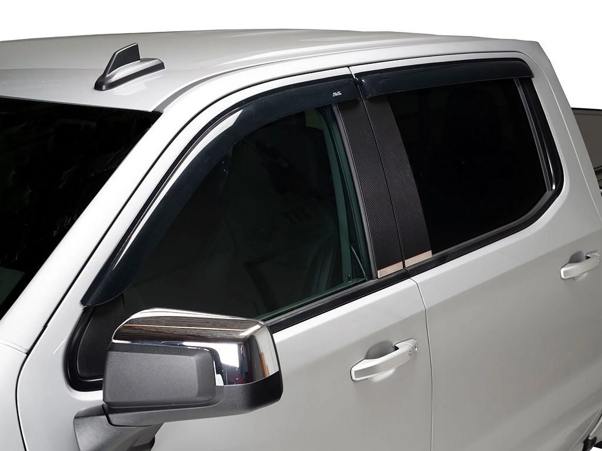 Auto Ventshade (AVS) by RealTruck Ventvisor Deflector 4 Pc.; Smoke Fitting With 2016 Toyota 4Runner