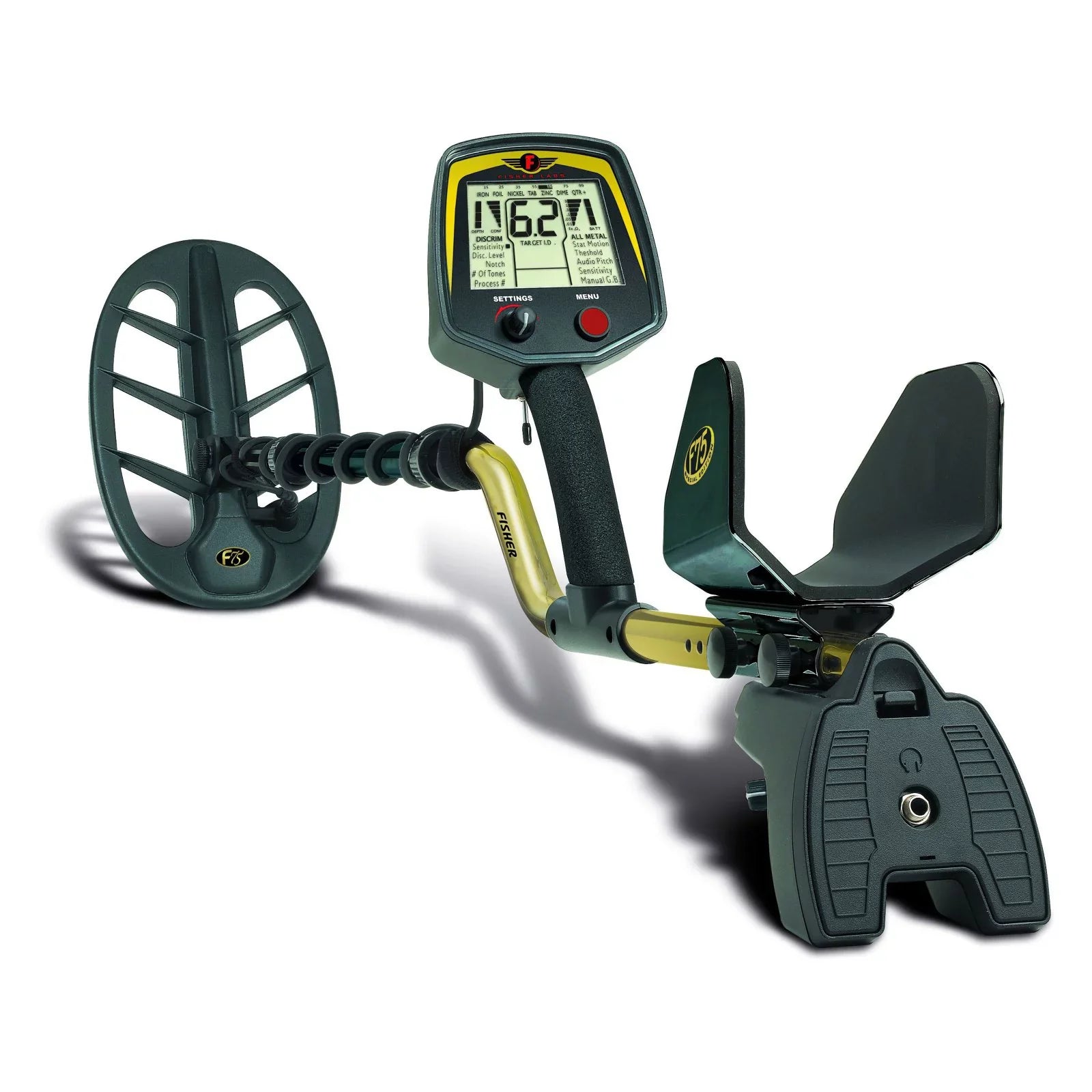 Fisher Research Labs F75 Advanced Visual and Audio Target ID Metal Detector