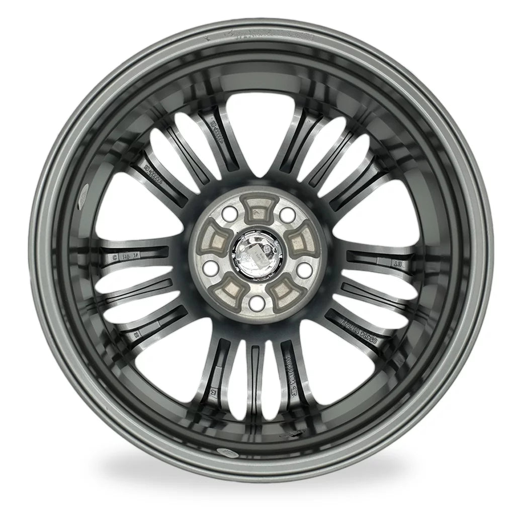 Velospinner Alloy 17" x 7" Automotive Rim Brand New Single 15 spoke Wheel for Toyota Camry 2015 - 2017 Grey OEM Caliber Replacement 75171