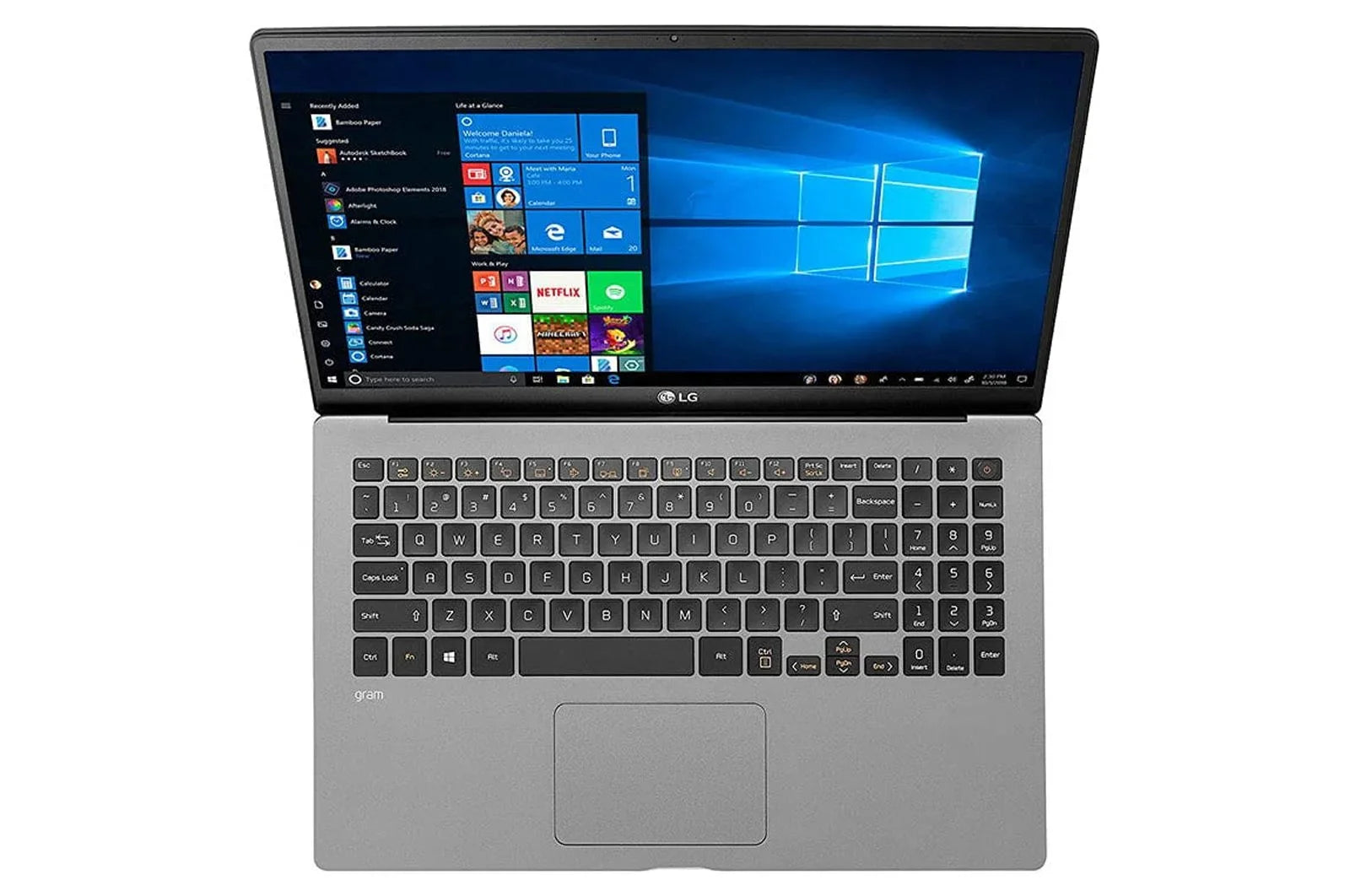 LG 2022 Gram Ultralight Laptop - Full Day Battery - 15.6" FHD IPS - Intel 11th i5-1135G7-16GB LPDDR4-1TB (512x2) NVMe SSD - Iris Xe Graphics - Backlit Keyboard RJ-45 Win 10 w/RATZK 32GB USB