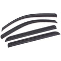 Ikon Motorsports Fitting with 11-19 Ford Explorer Acrylic Window Visors Vent Deflector Rain Guard 4Pc Set Outside Mount 2011 2012 2013 2014 2015 2016 2017 2018