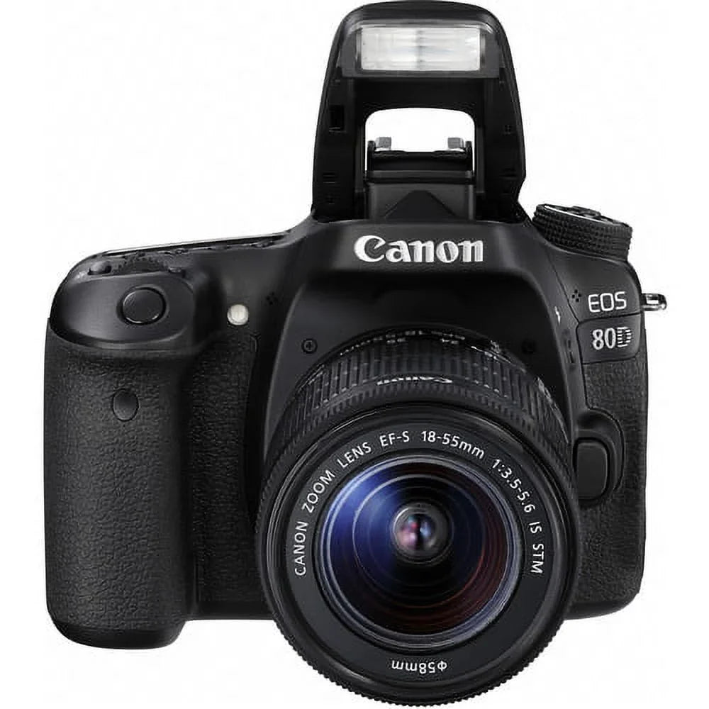 Canon EOS 80D DSLR Camera with 18-55mm Lens + 16GB Expo Essentials Kit