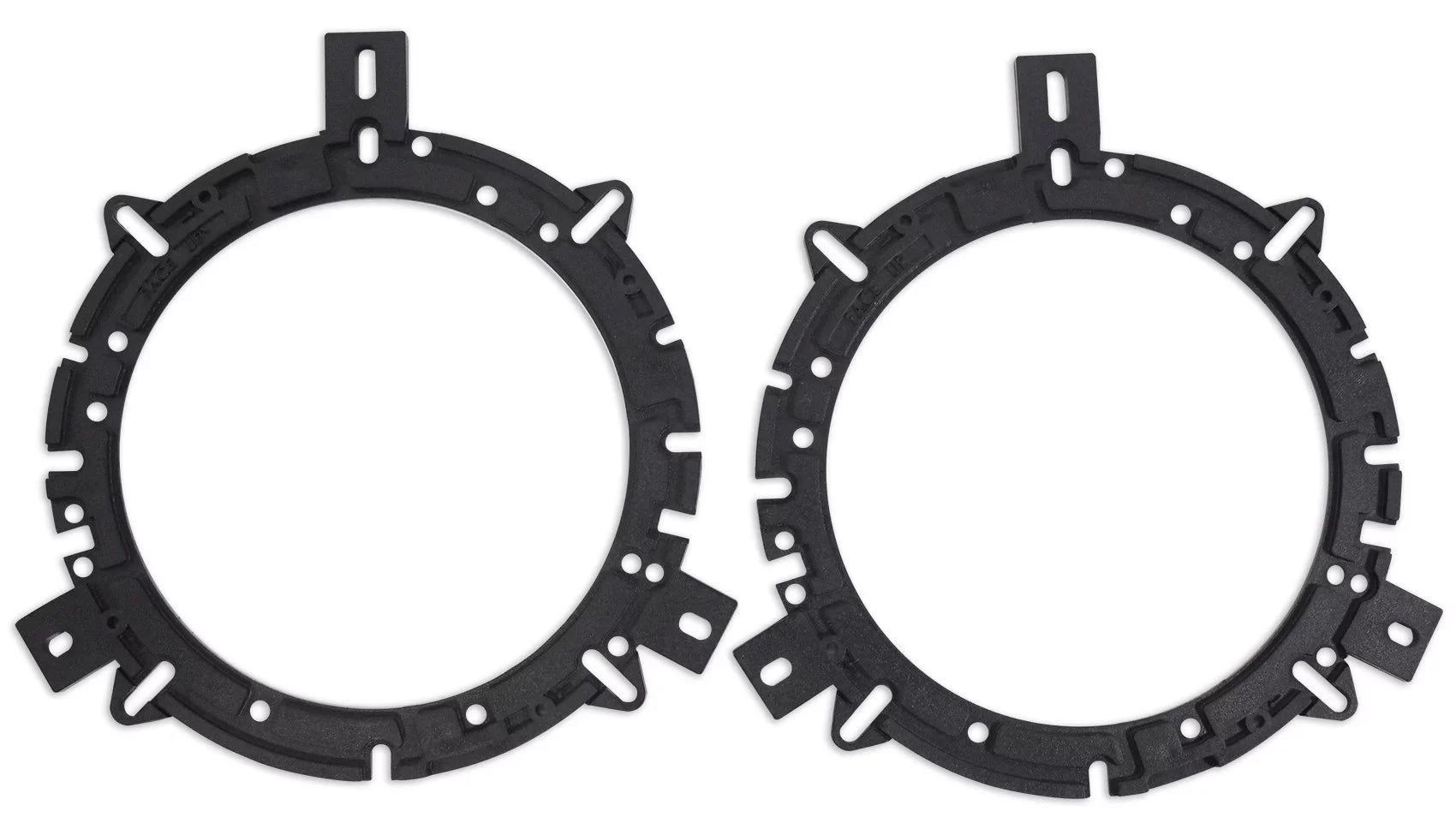 1998-2013 Harley Davidson Touring 6.5" 300w Polk Audio Speakers w/Adapter Plates