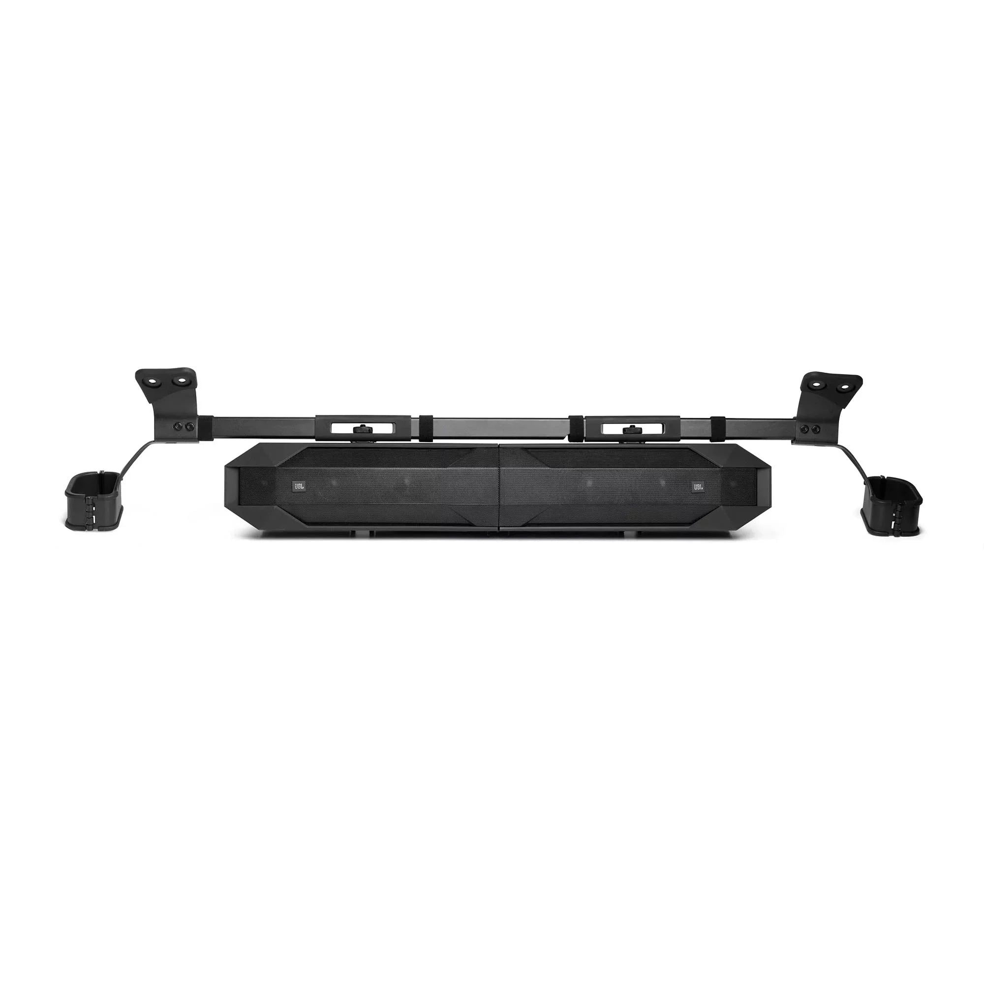 JBL JBLBB4005D - 5-Door Passive Sound Bar Suitable with Bronco with MB Quart NA2-400.2 compact Two Channel, 400 watt Powersports amplifier and Bronco Install Accessories