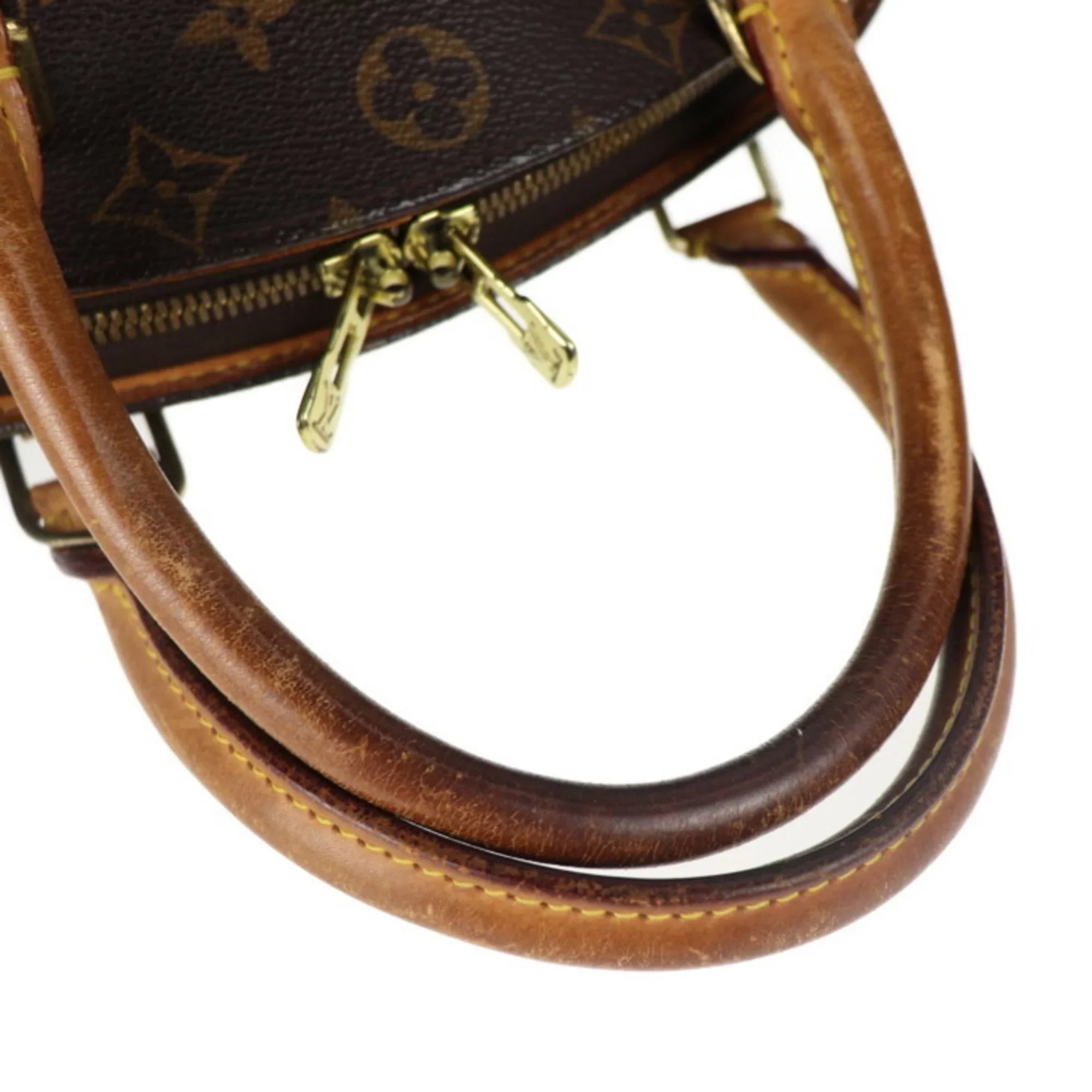 Pre-Owned LOUIS VUITTON Louis Vuitton Ellipse Monogram Handbag M51126 Canvas Brown (Good)