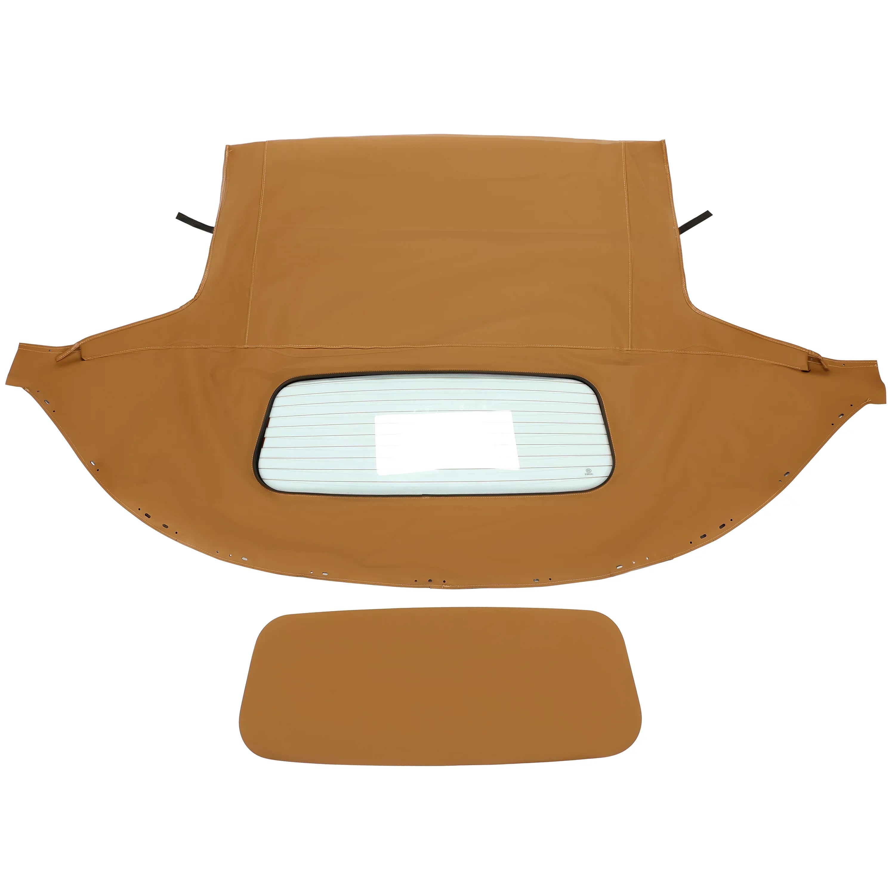 Kojem Convertible Soft Top for 1990-2005 Mazda Miata with Heated Glass Window Sailcloth Vinyl Tan