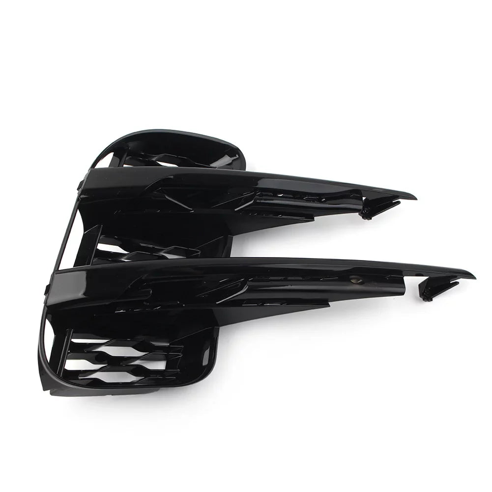 ZS Gloss Black Car Front Bumper Left Grille 1Pcs For Land Rover Range Rover Evoque 2019 2020 2021 2022 LR114729