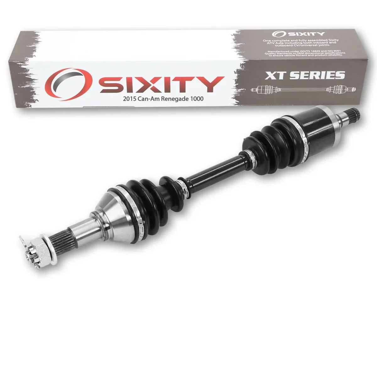 Sixity XT Front Left Axle Fitting with Can-Am Renegade 1000 2015 - EFI 4X4