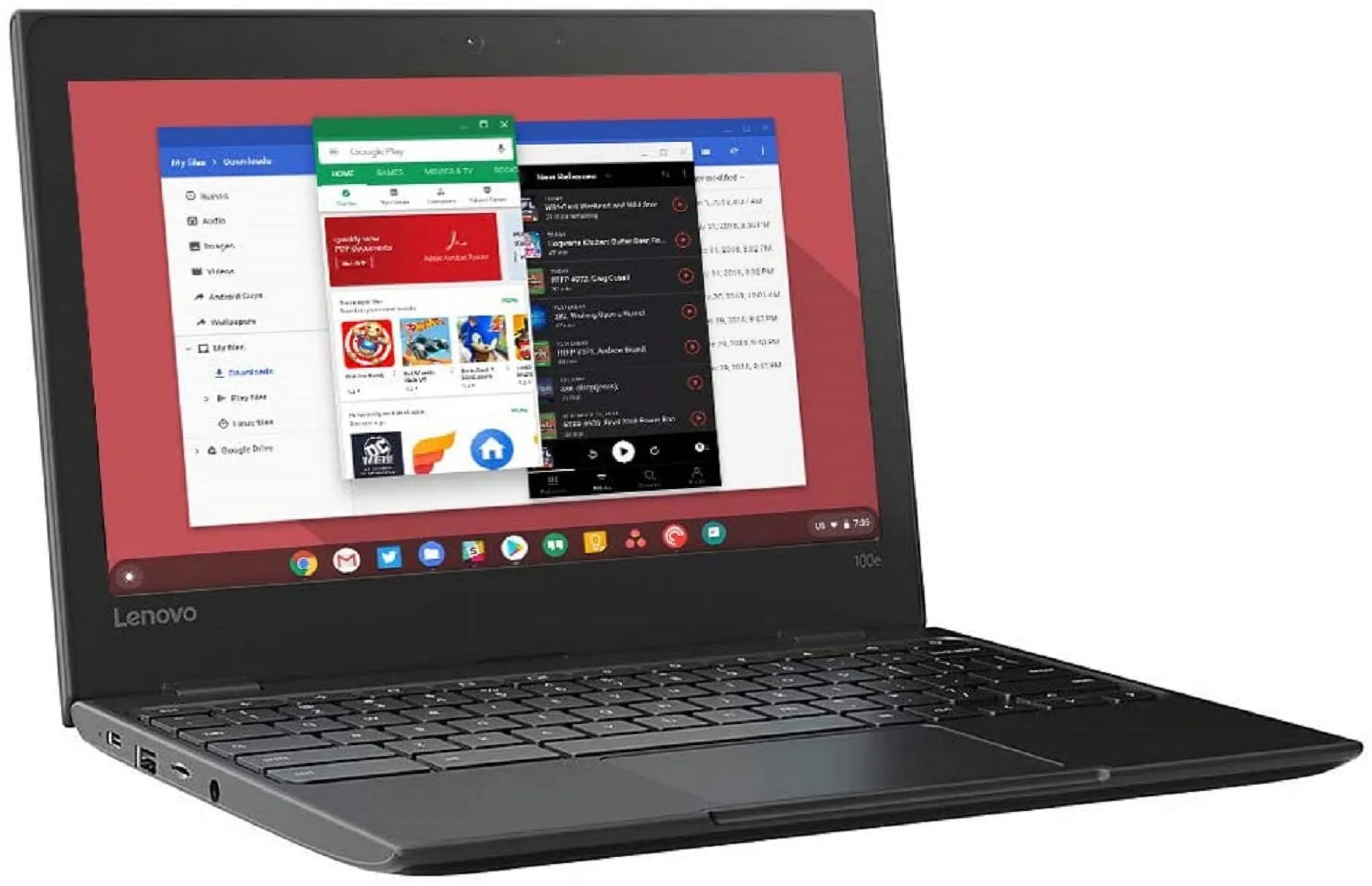 Restored Lenovo 100E Chromebook 2Nd Gen Mtk 11.6" Mediatek MT8173C 32 GB Chrome OS (Refurbished)