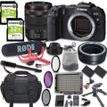 Canon EOS RP Mirrorless Digital Camera with RF 24-105mm Lens Kit + Mount Adapter + Video Accessory Bundle with Rode Video Go Mic, 64GB Memory, LED Light & More
