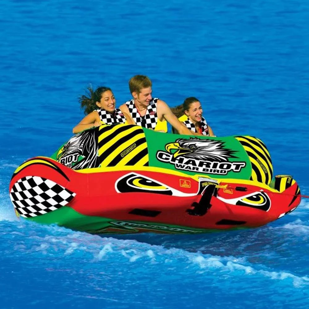 Airhead SPORTSSTUFF 53-1790 Chariot Warbird 3 Triple Rider Vessel Towable Tube