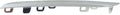 C300 15-18/C400 15-15 GRILLE MOLDING LOWER LH, Chrome, w/o Luxury Package, Sedan - CAPA