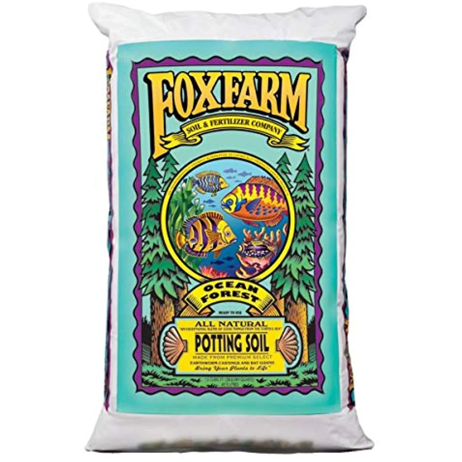 FoxFarm Ocean Forest Potting Soil, 1.5 cu ft (Pack of 3)