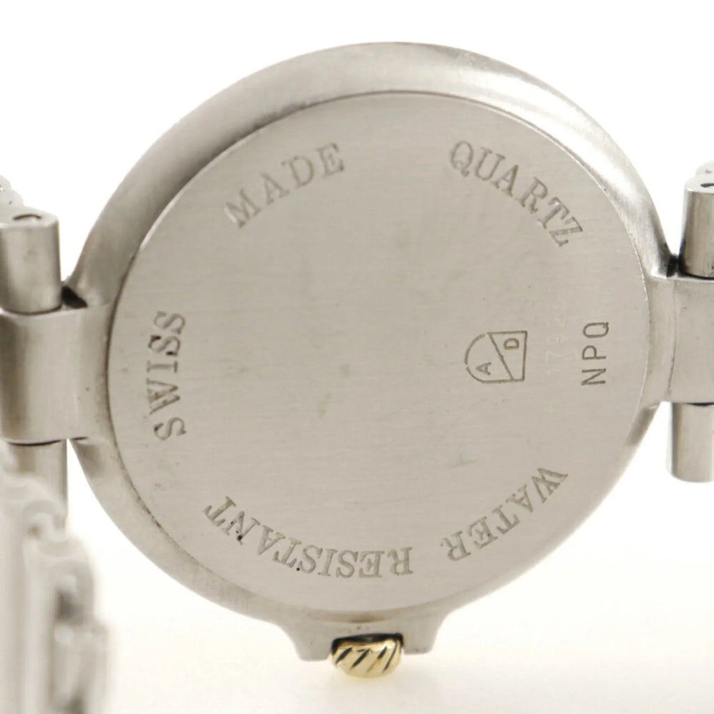 Pre-Owned Millennium Watch Stainless Steel Swiss Made Silver Quartz Analog Display Gray Dial Boys (Fair)