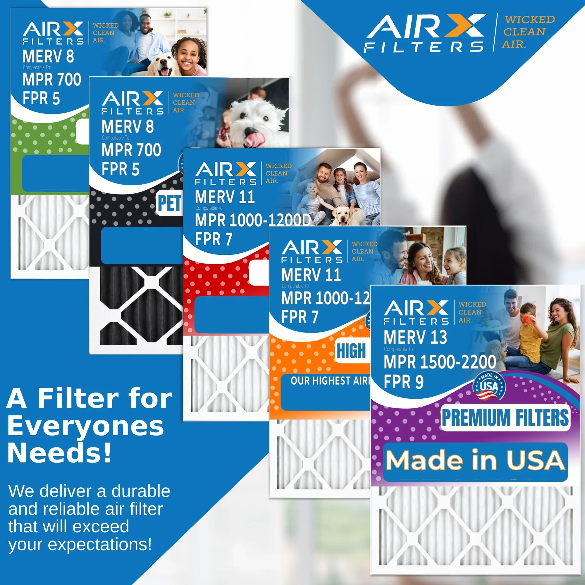 16x28x6 Air Filter Odor Eliminator Carbon Filter MERV 8 Comparable to MPR 700 & FPR 5 Suitable with Aprilaire 401 2 Pack by AIRX FILTERS WICKED CLEAN AIR.