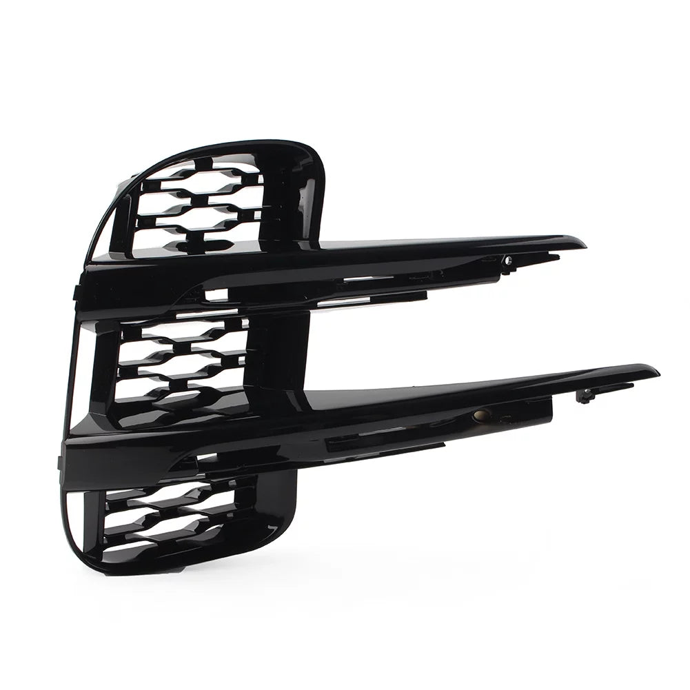 ZS Gloss Black Car Front Bumper Left Grille 1Pcs For Land Rover Range Rover Evoque 2019 2020 2021 2022 LR114729