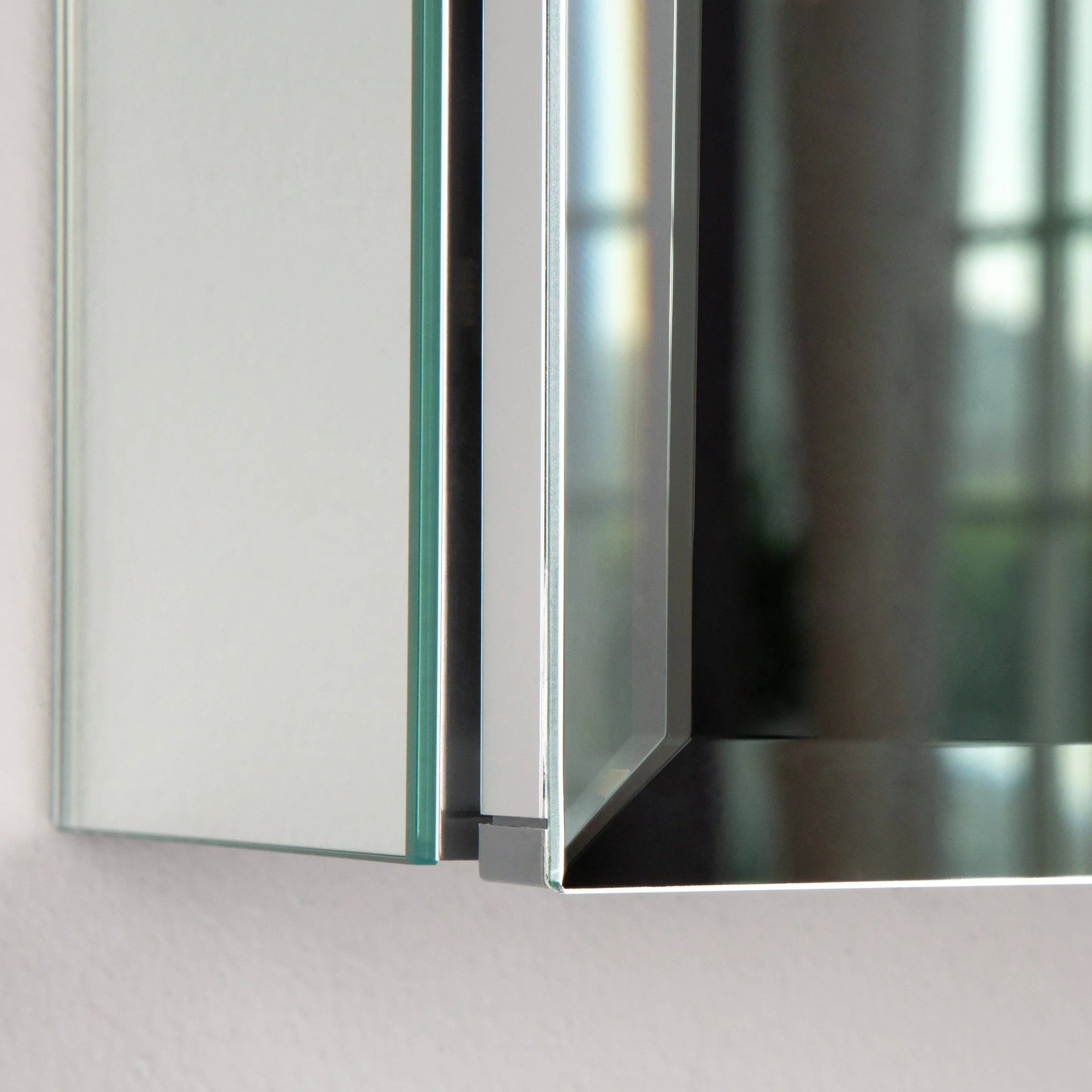 Elegant Reflections Double Door Mirror Medicine Cabinet