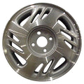Pre-Owned Original Equipment Machined and Painted Silver Aluminum Wheel 15 x 6 21012832 fits 1999-2001 Saturn SC1 (Good)
