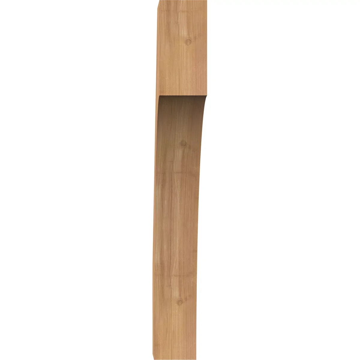 3 1/2"W x 20"D x 28"H Westlake Smooth Brace, Western Red Cedar