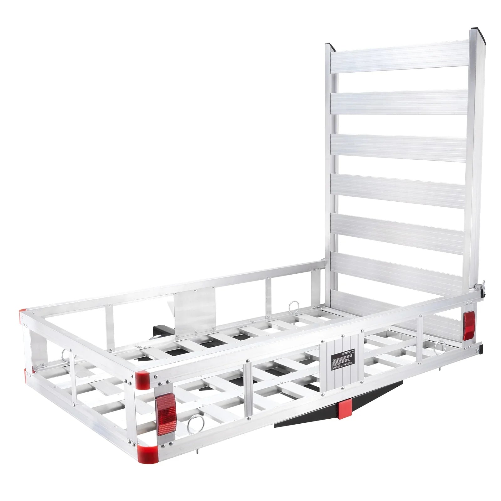 SKYSHALO Hitch Mount Cargo Carrier 47x28x6 in 500lb and Folding Ramp Fits 2" Receiver