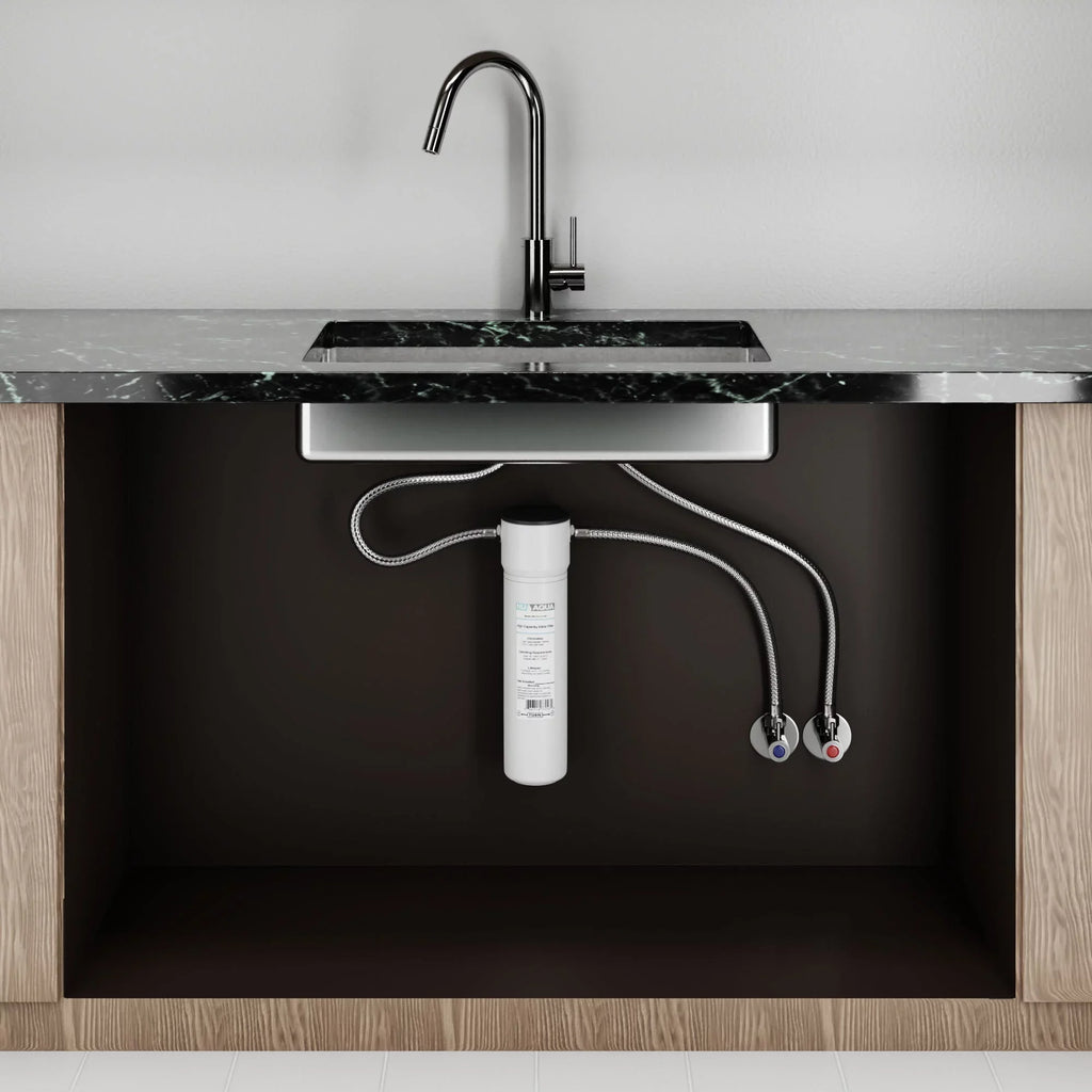 NU Aqua Undersink 3/8" Quick Change 1 Stage Filtration System