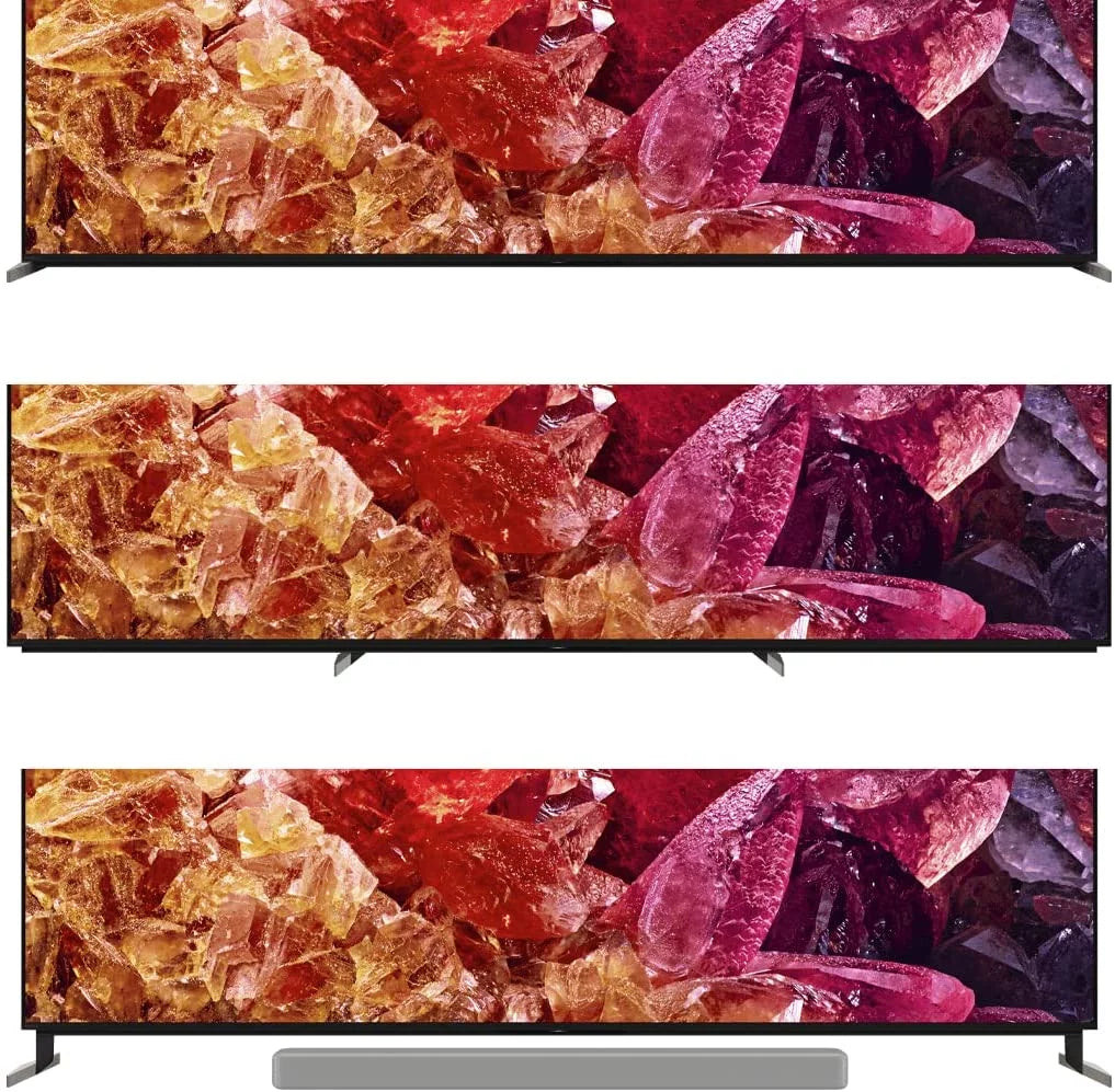 Sony XR85X95K 85-inch 4K Smart BRAVIA XR HDR Mini LED TV with Sony HT-A3000 3.1Ch Soundbar with Built-In Subwoofer and DTS Virtual:X (2022)