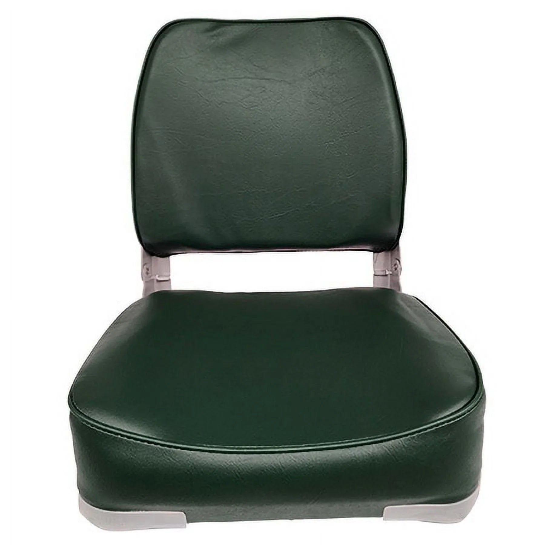 Watercraft Seat Low Back Fold Down Marine Vessel Bass Fishing Pontoon 1003-AP GREEN